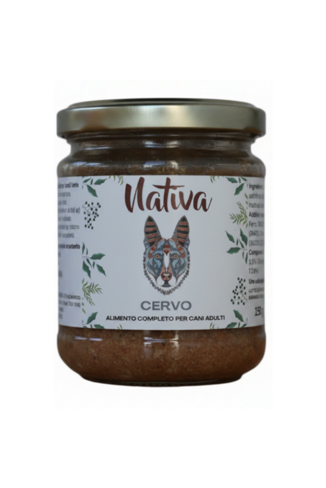 Cane - Alimento umido completo al Cervo - MONOPROTEICO