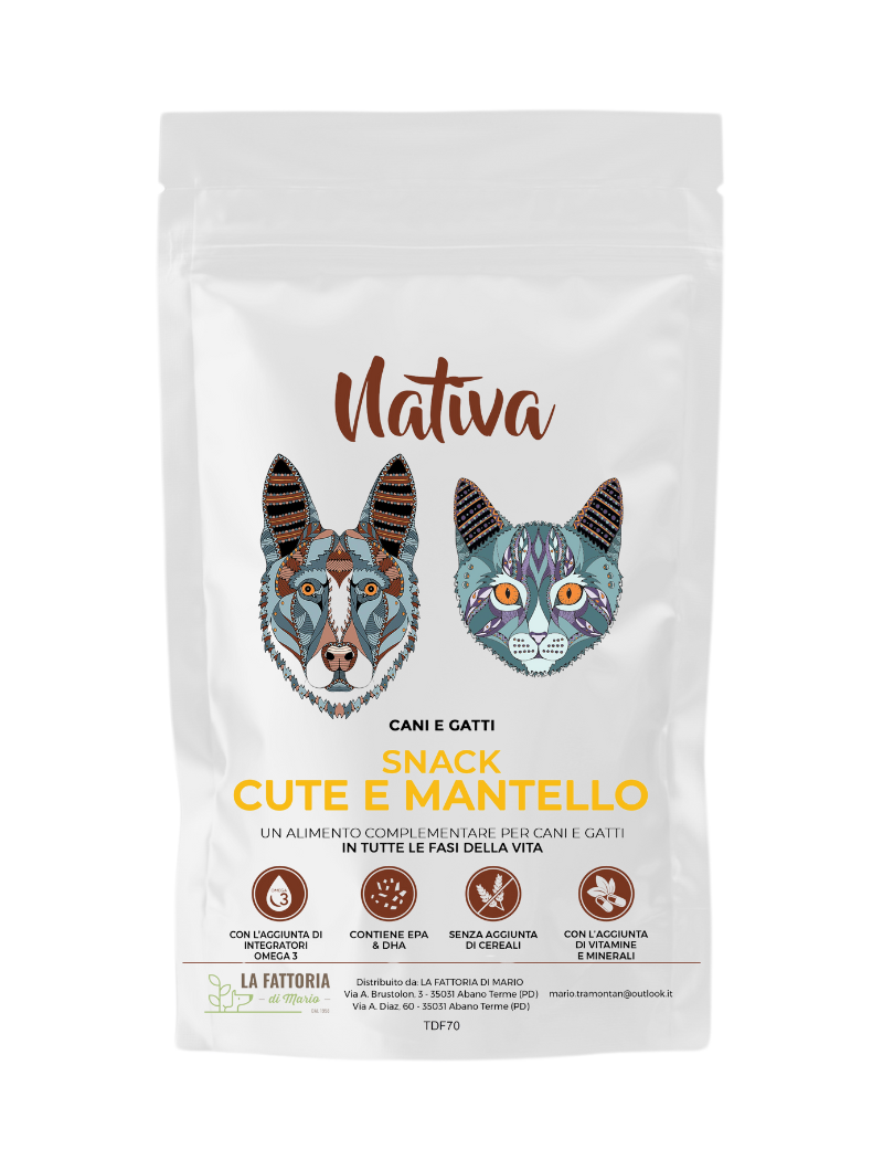 Snack Funzionali Cute Mantello Cane e Gatto