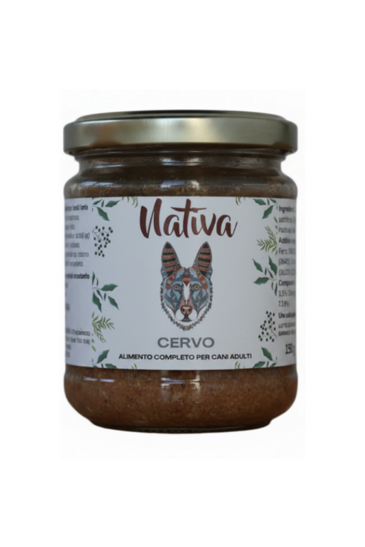 Cane - Alimento umido completo al Cervo - MONOPROTEICO